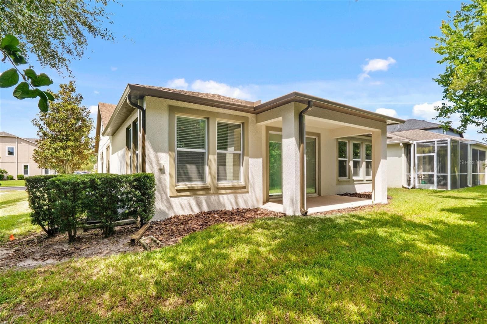 Exterior Back Corner - 4432 VERMILLION SKY DR, WESLEY CHAPEL