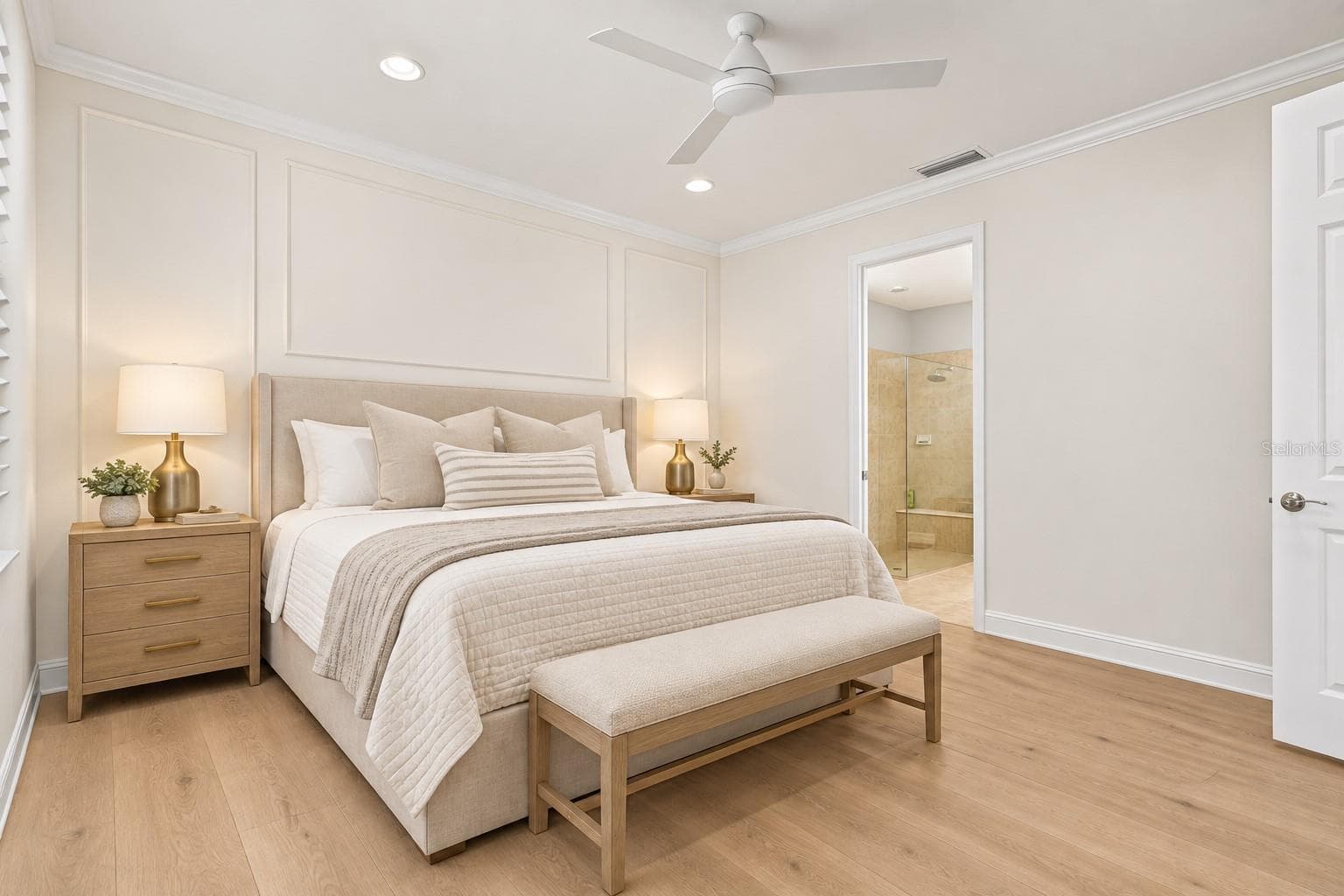 Images have been digitally modified to illustrate potential renovations. Renovations, finishes, furnishings and pool shown are not currently present and are not included in the sale. Buyer to independently verify feasibility, costs, permits and HOA requirements. - 19556 PETRINO ST, VENICE