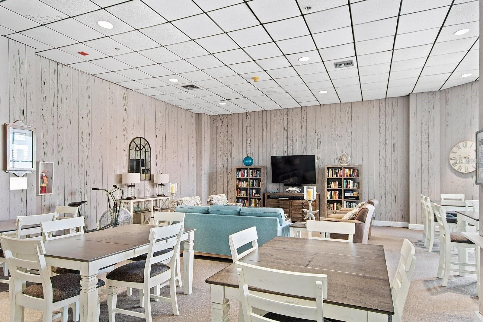 Club Room on 2nd level of building. For Social Functions and can be rented out for private parties - 6265 SUN BLVD #805, ST PETERSBURG