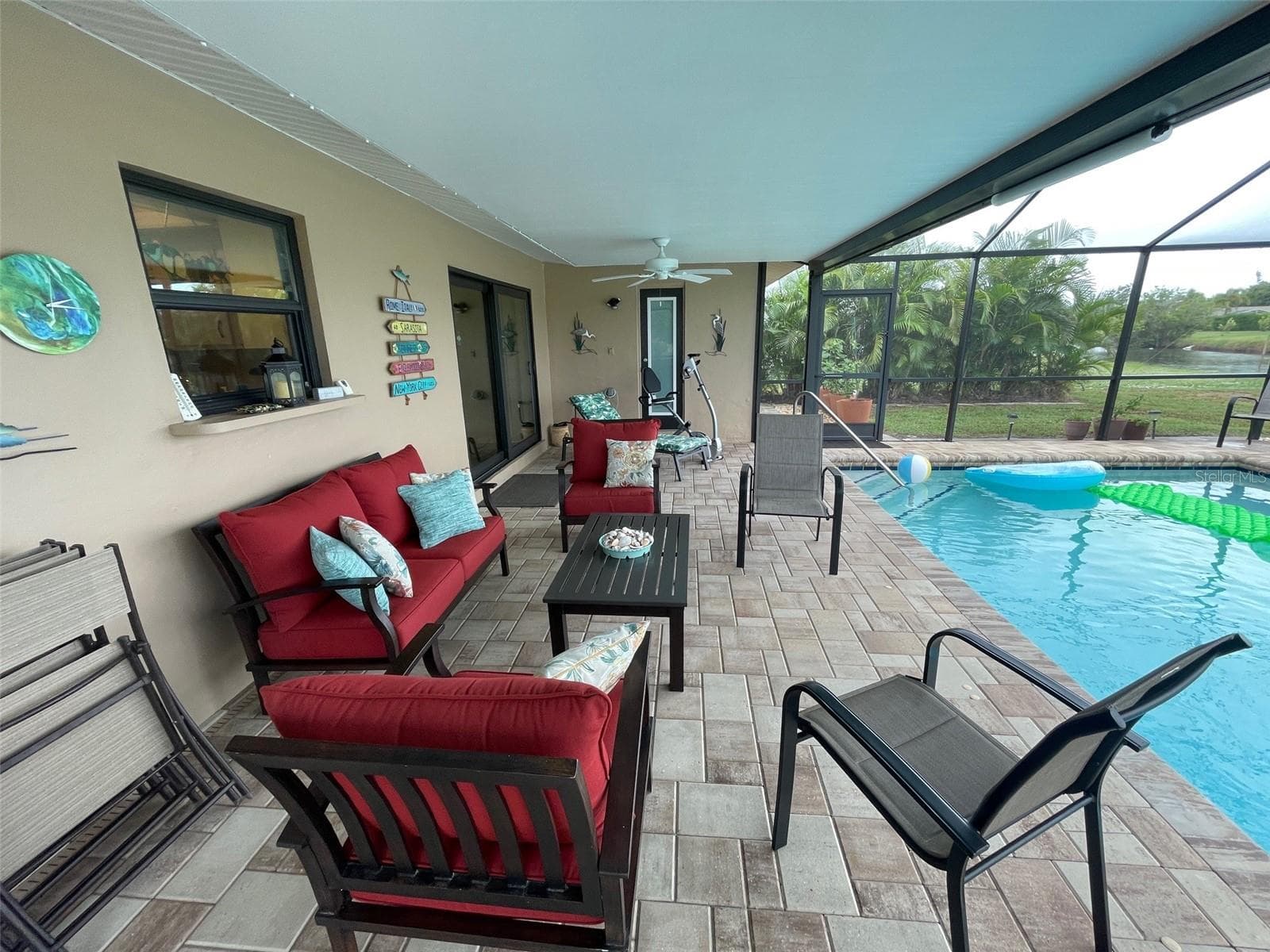 Large lanai - 130 ANNAPOLIS LN, ROTONDA WEST