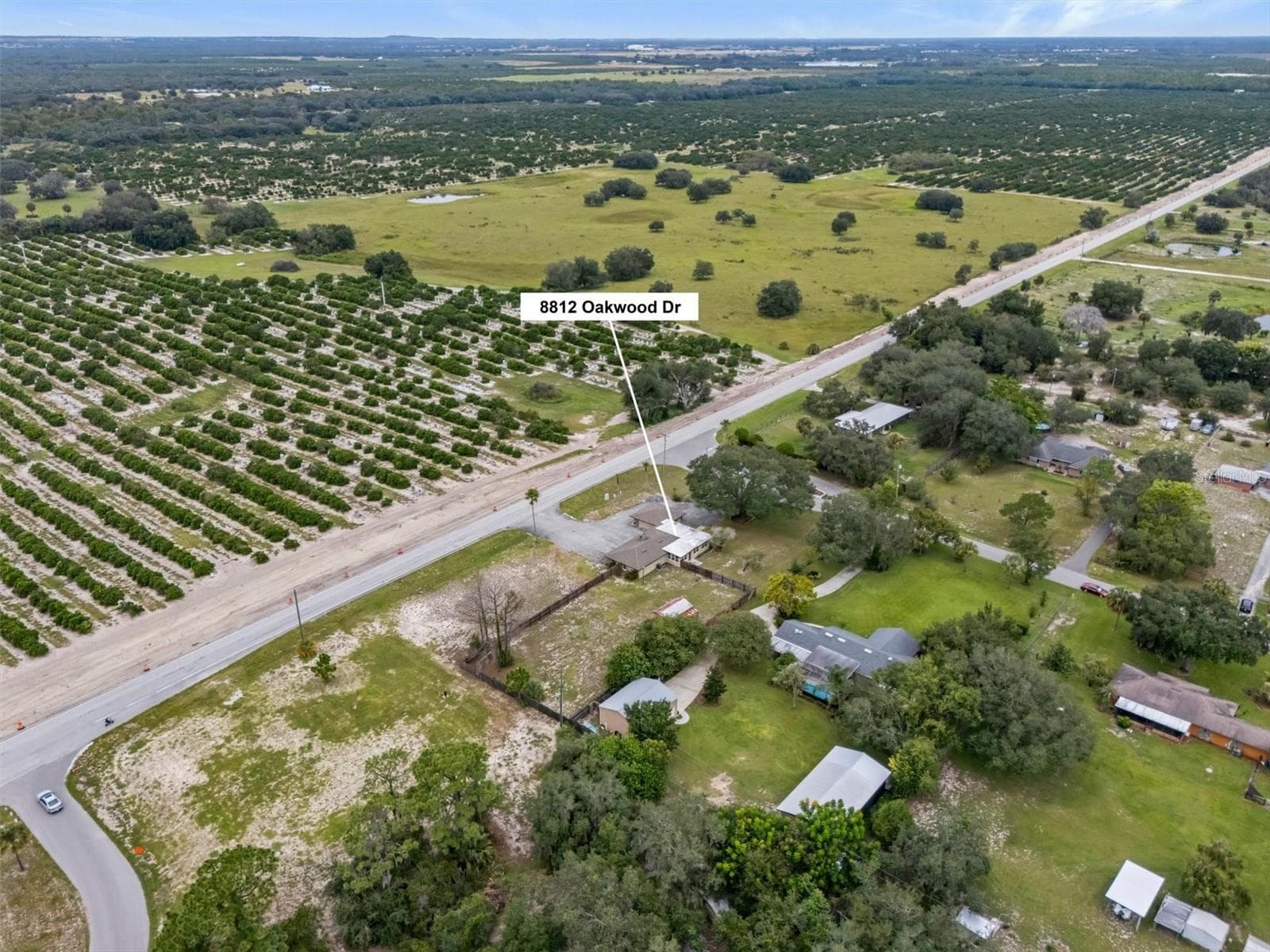Aerial - 8812 OAKWOOD DR, LAKE WALES