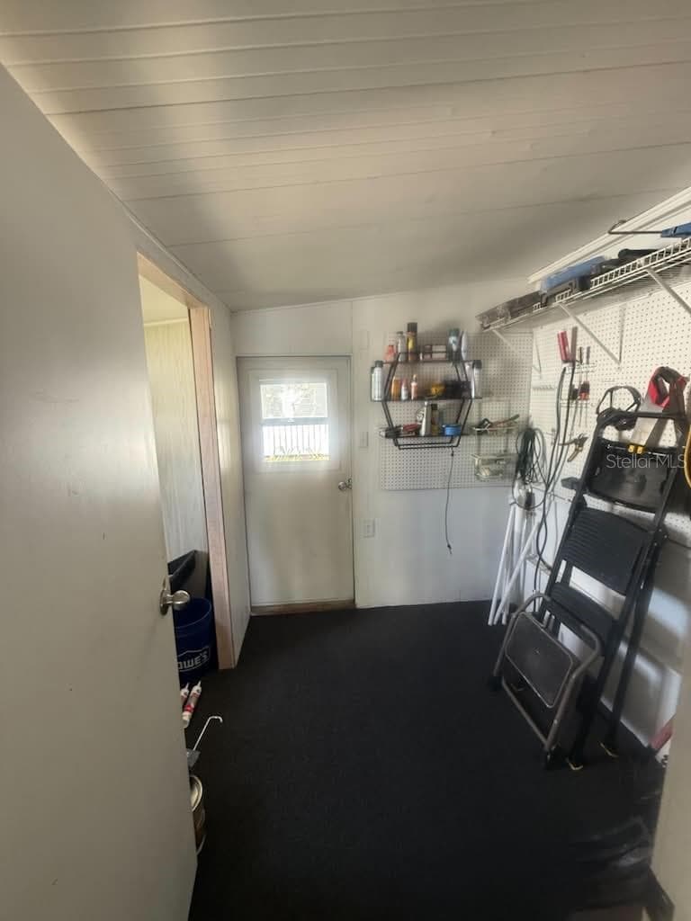 Workshop/Storage - Backdoor leads to Lanai - 7350 THORPP AVE, BROOKSVILLE