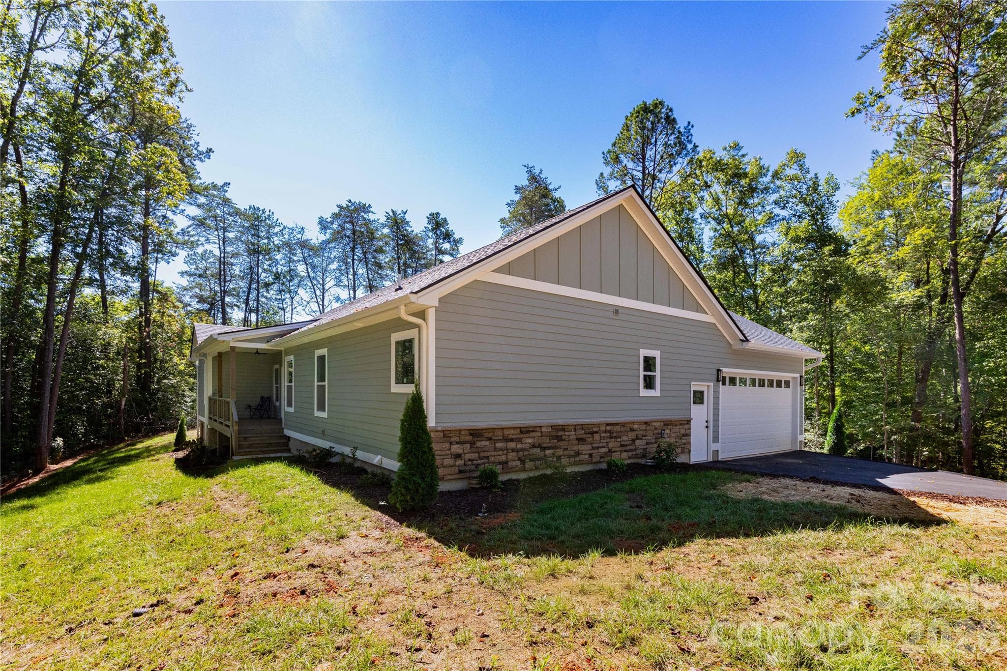 Back & Side view of Home - 64 Cherry Cove Way, Old Fort