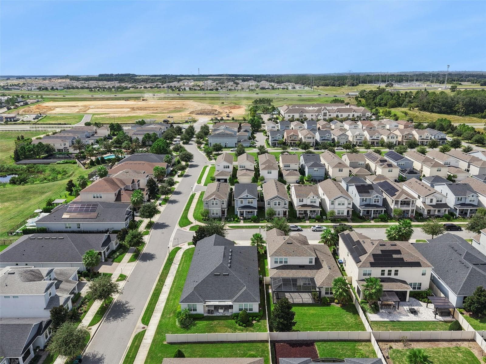 Aerial View - 4780 TERRACE BLUFF ST, WINTER GARDEN