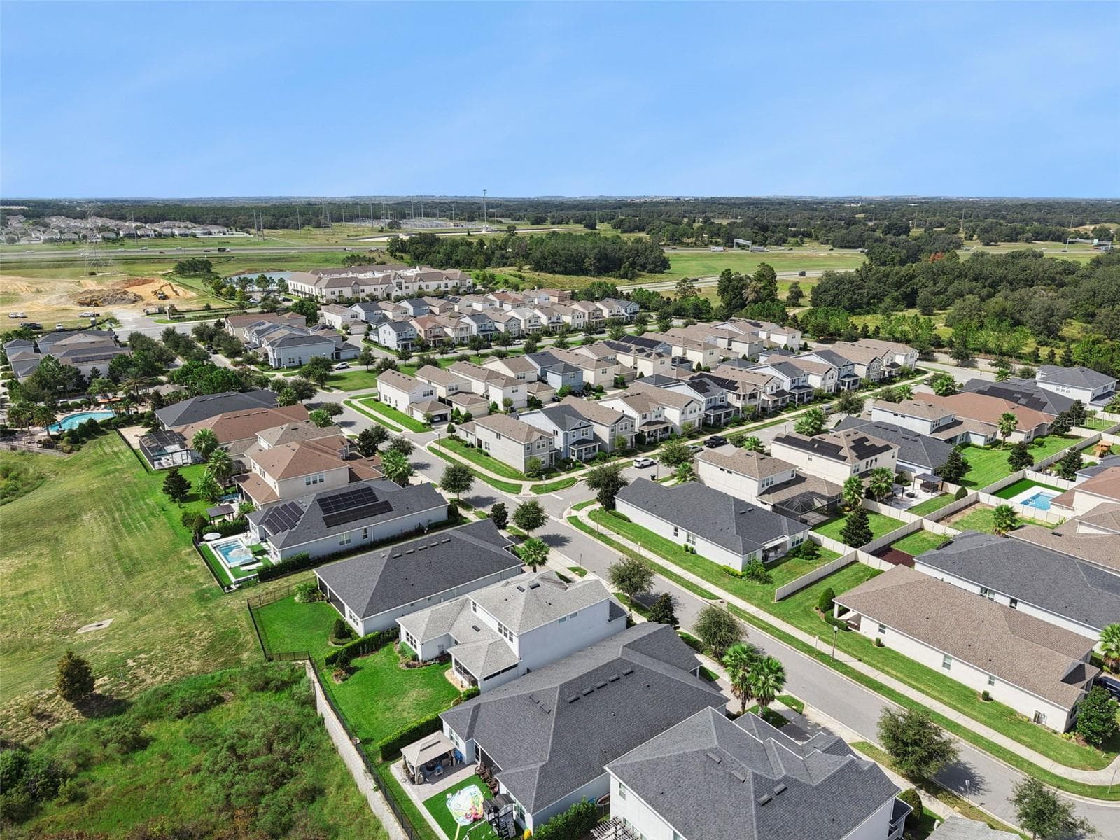 Aerial View - 4780 TERRACE BLUFF ST, WINTER GARDEN