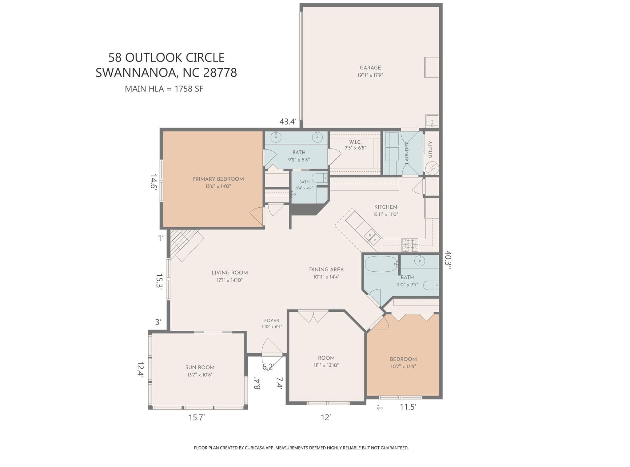 Townhouse at 58 Outlook Circle, Swannanoa, photo 28 of 29