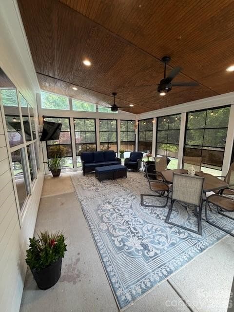 Three-Season Porch Decorated - 576 Becker Avenue, Fort Mill