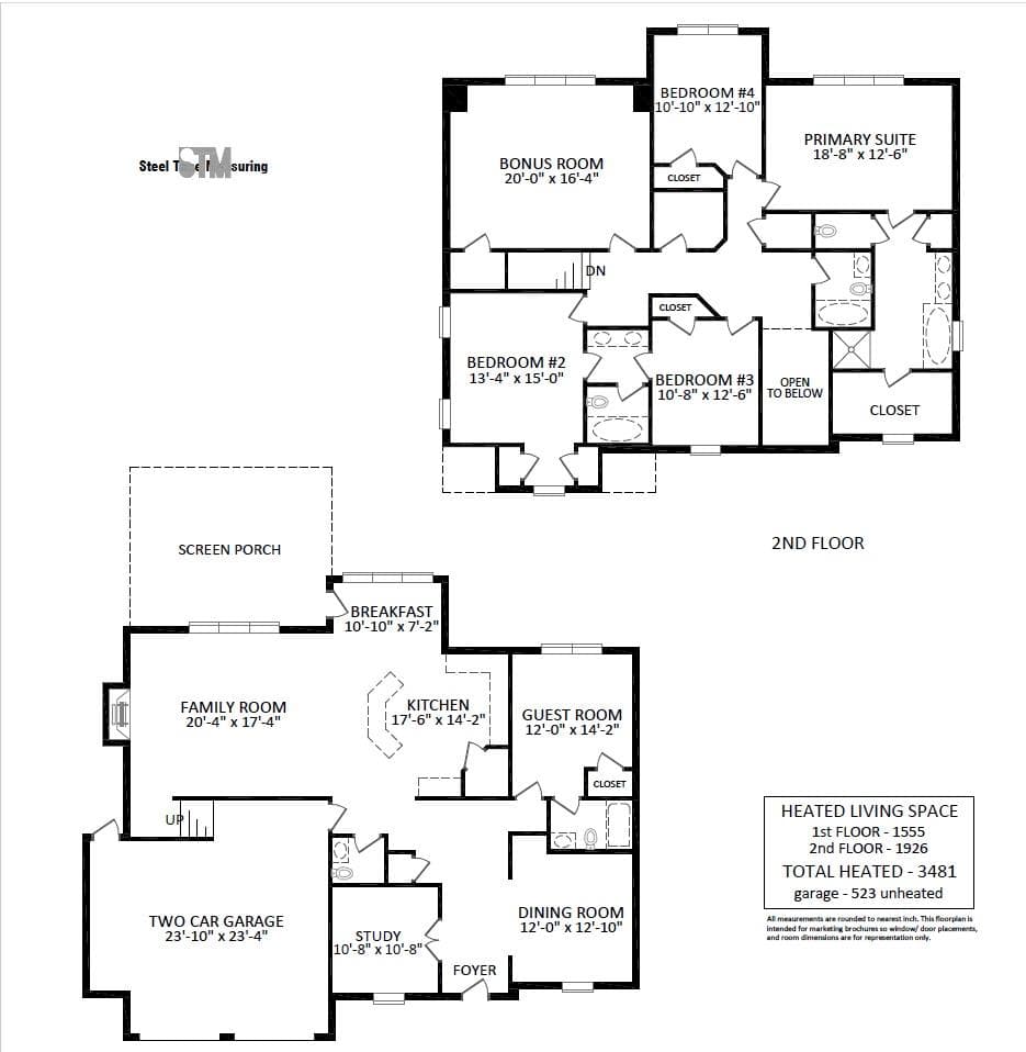 Floor Plan - 576 Becker Avenue, Fort Mill