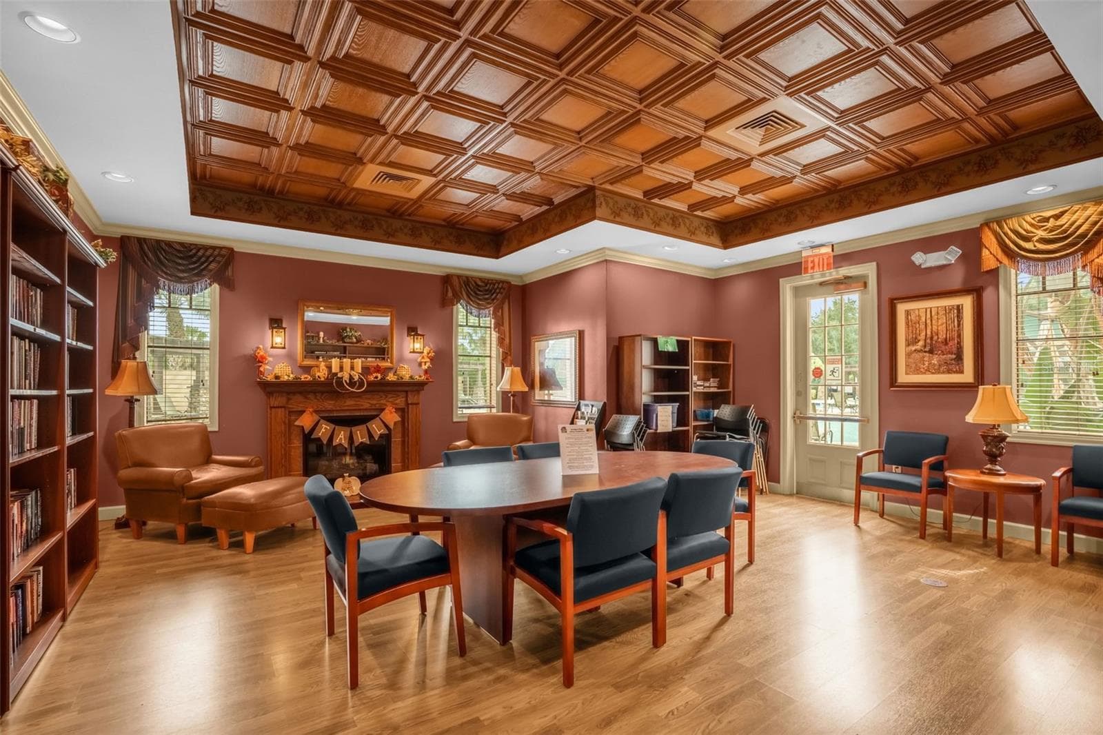 Arlington Ridge Community Library & Reading Room - 4711 HERITAGE TRL, LEESBURG