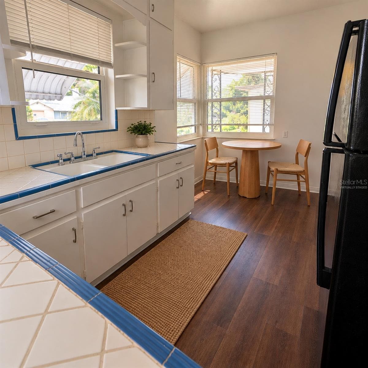 Kitchen - virtually staged - 2907 49TH ST S, GULFPORT