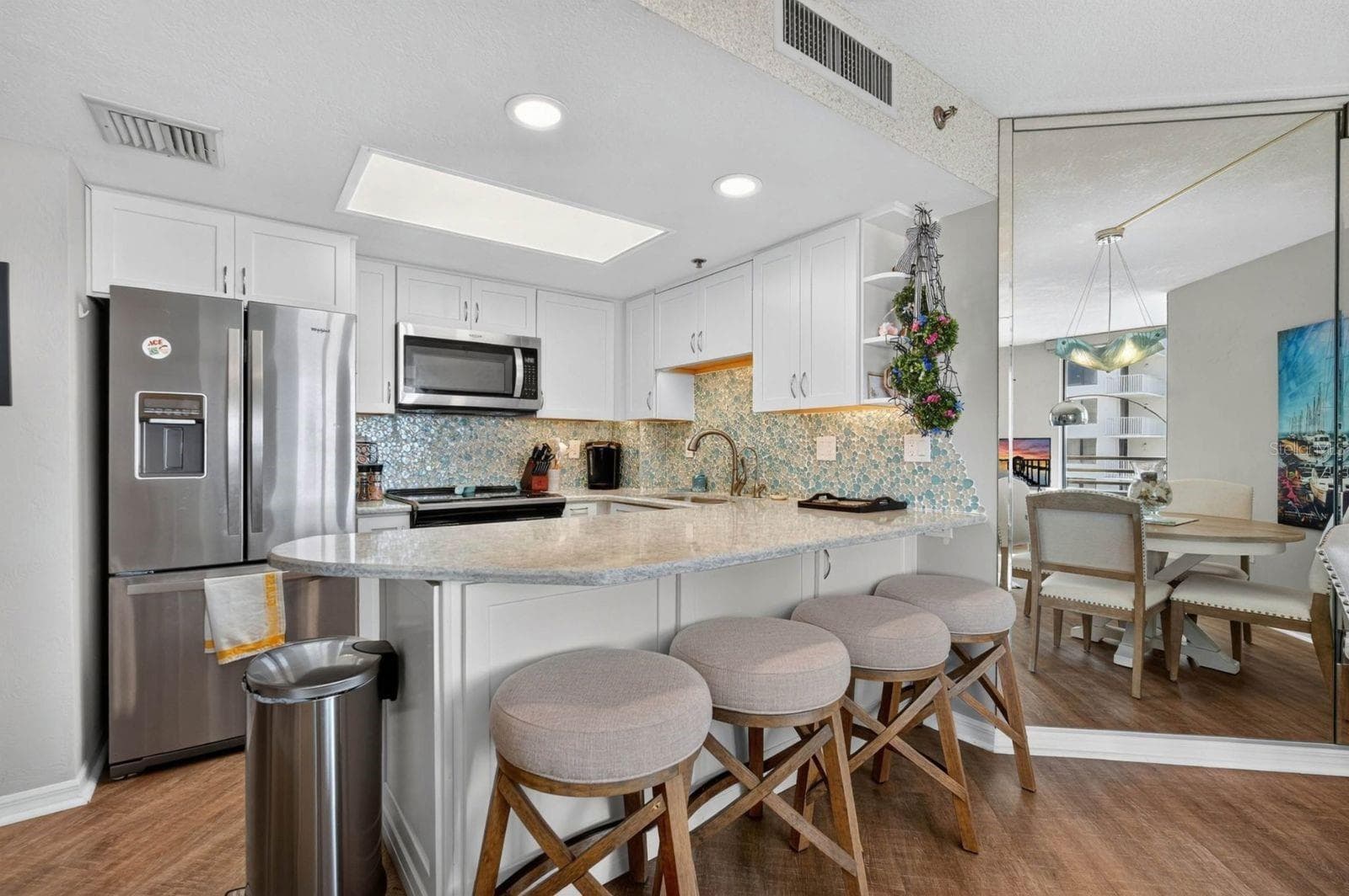 kitchen - 3023 S ATLANTIC AVE #1106, DAYTONA BEACH SHORES