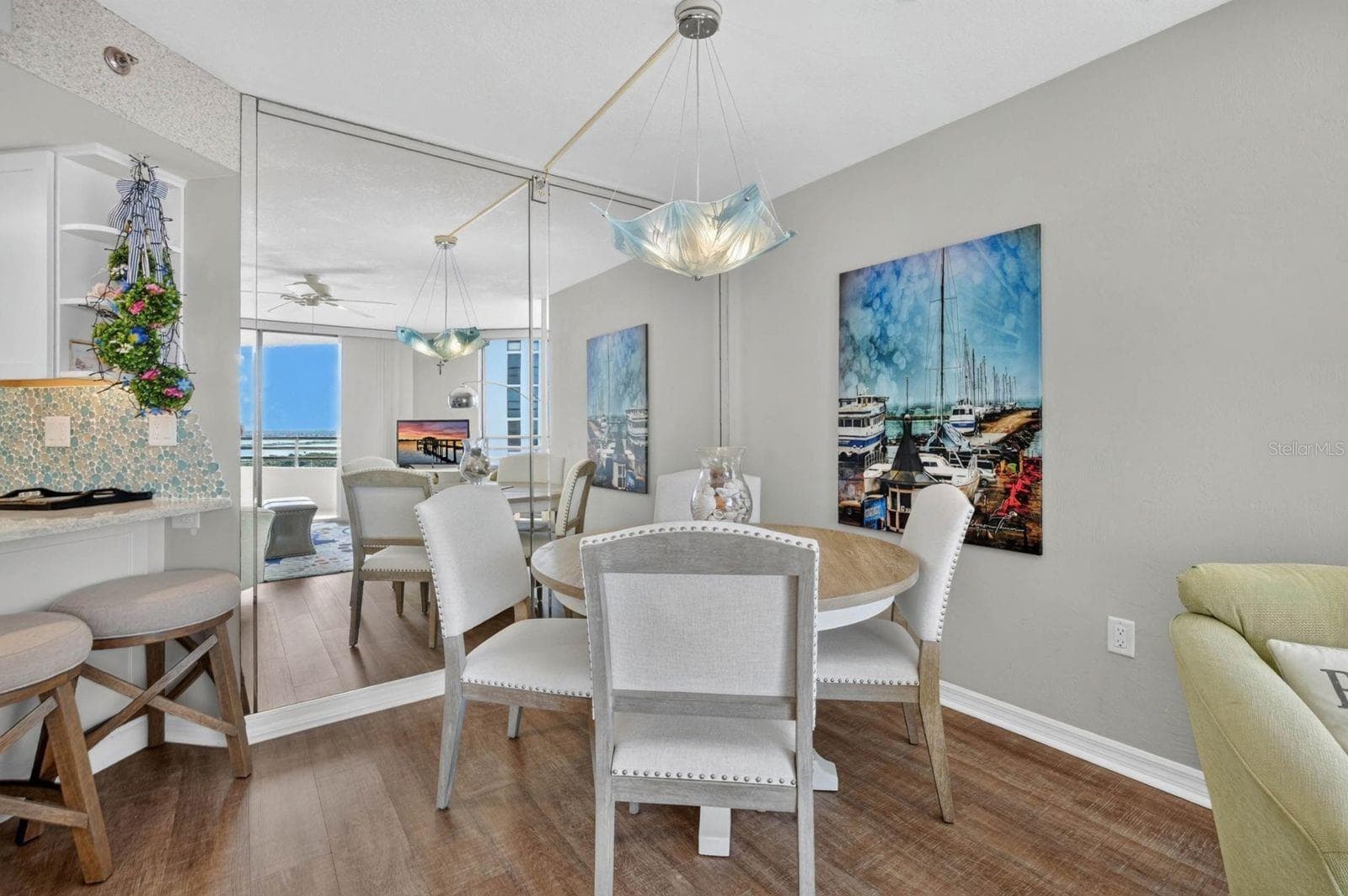 Dining Room - 3023 S ATLANTIC AVE #1106, DAYTONA BEACH SHORES