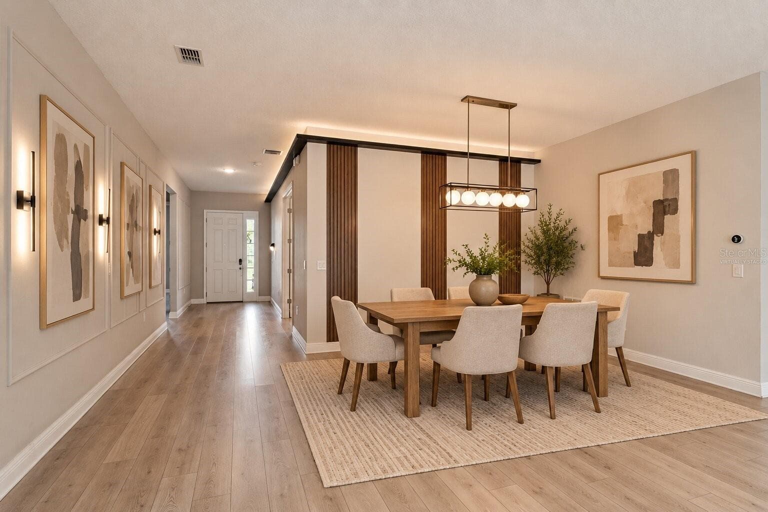 Virtually Staged! Open dining area perfect for entertaining. - 19058 PLANETREE ST, ORLANDO