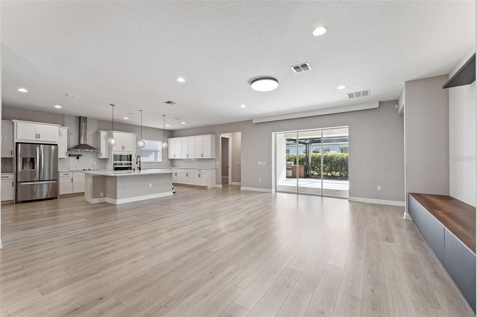 Modern kitchen with generous counter space and ample cabinetry. - 19058 PLANETREE ST, ORLANDO