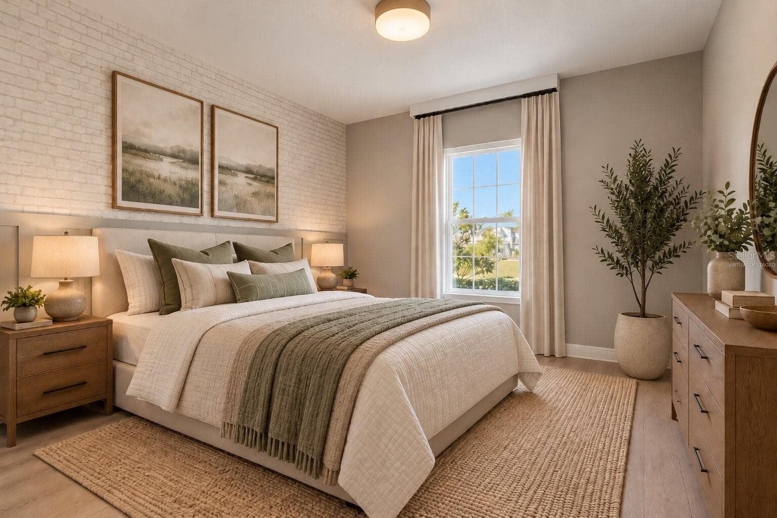 Virtually Staged! Comfortable fourth bedroom with room to relax. - 19058 PLANETREE ST, ORLANDO