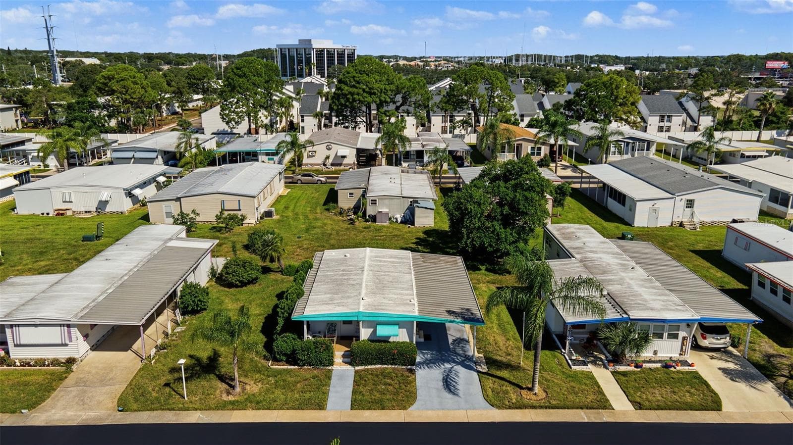 roof was recoated - 93 RACHEL DR, TARPON SPRINGS