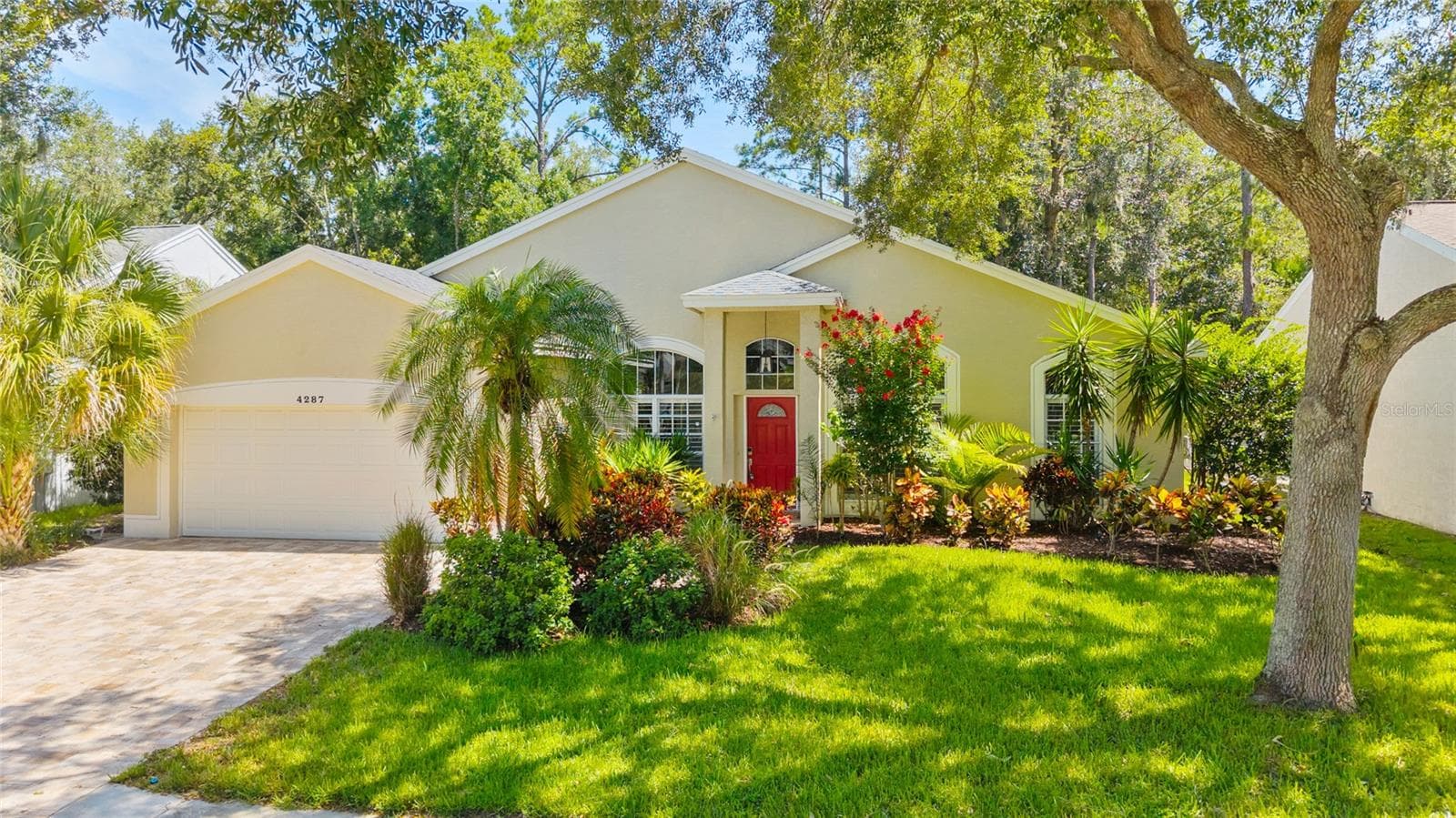 front lawn - 4287 TREMBLAY WAY, PALM HARBOR
