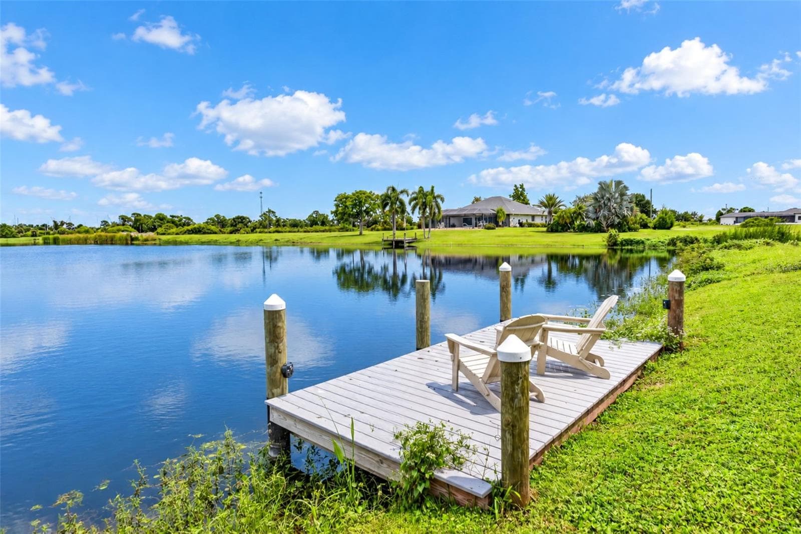 Private dock - 5 REEF CT, PLACIDA