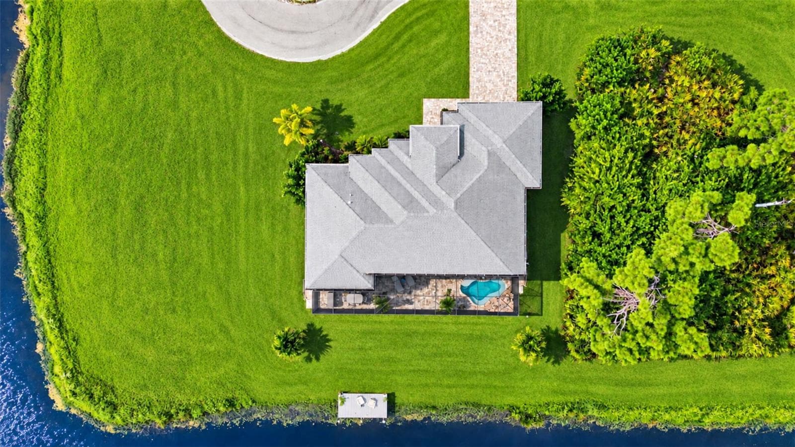 Aerial Views - 5 REEF CT, PLACIDA
