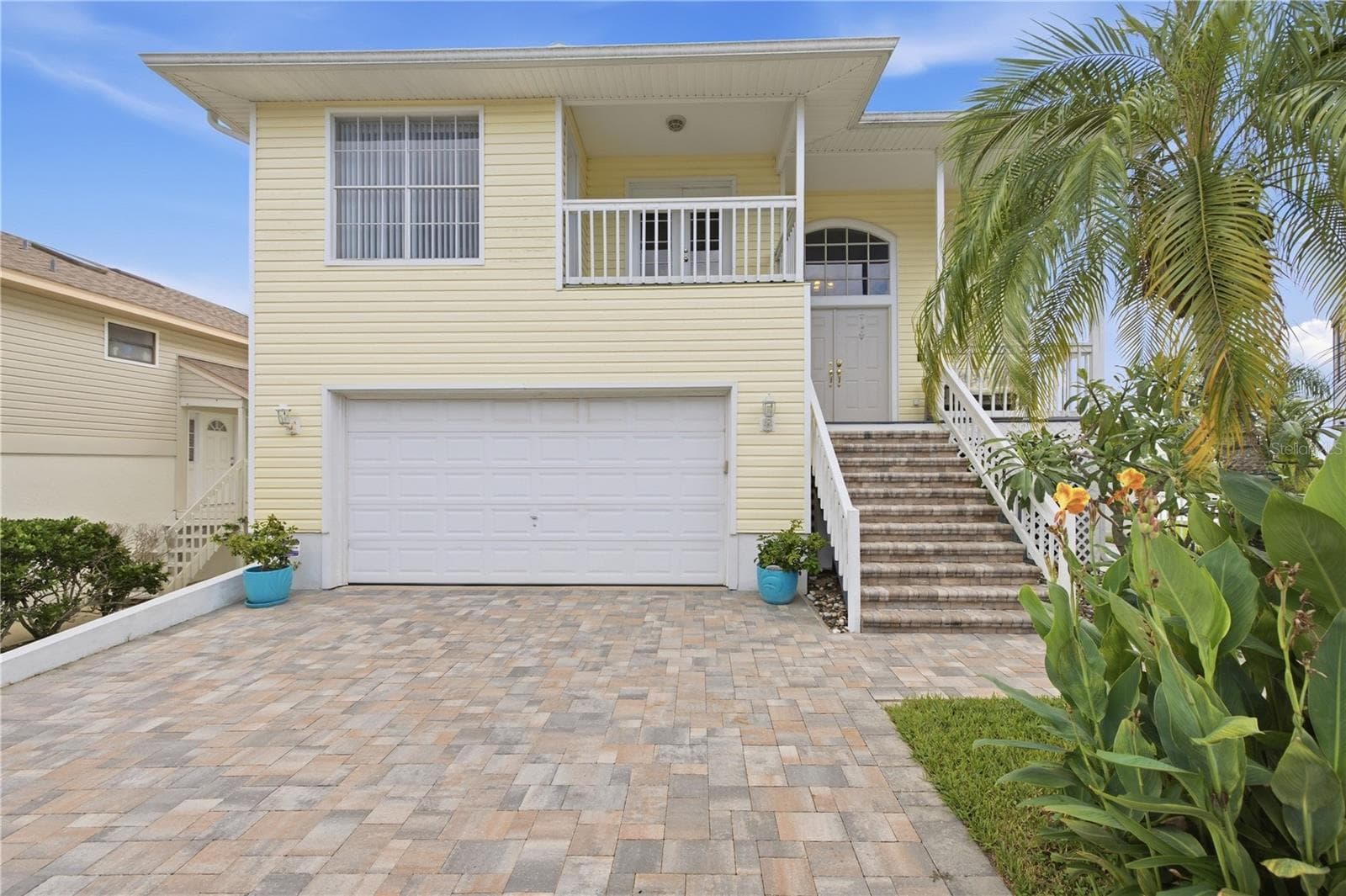Front of the Home with charm and Juliette Balcony! - 6244 SPOONBILL DR, NEW PORT RICHEY