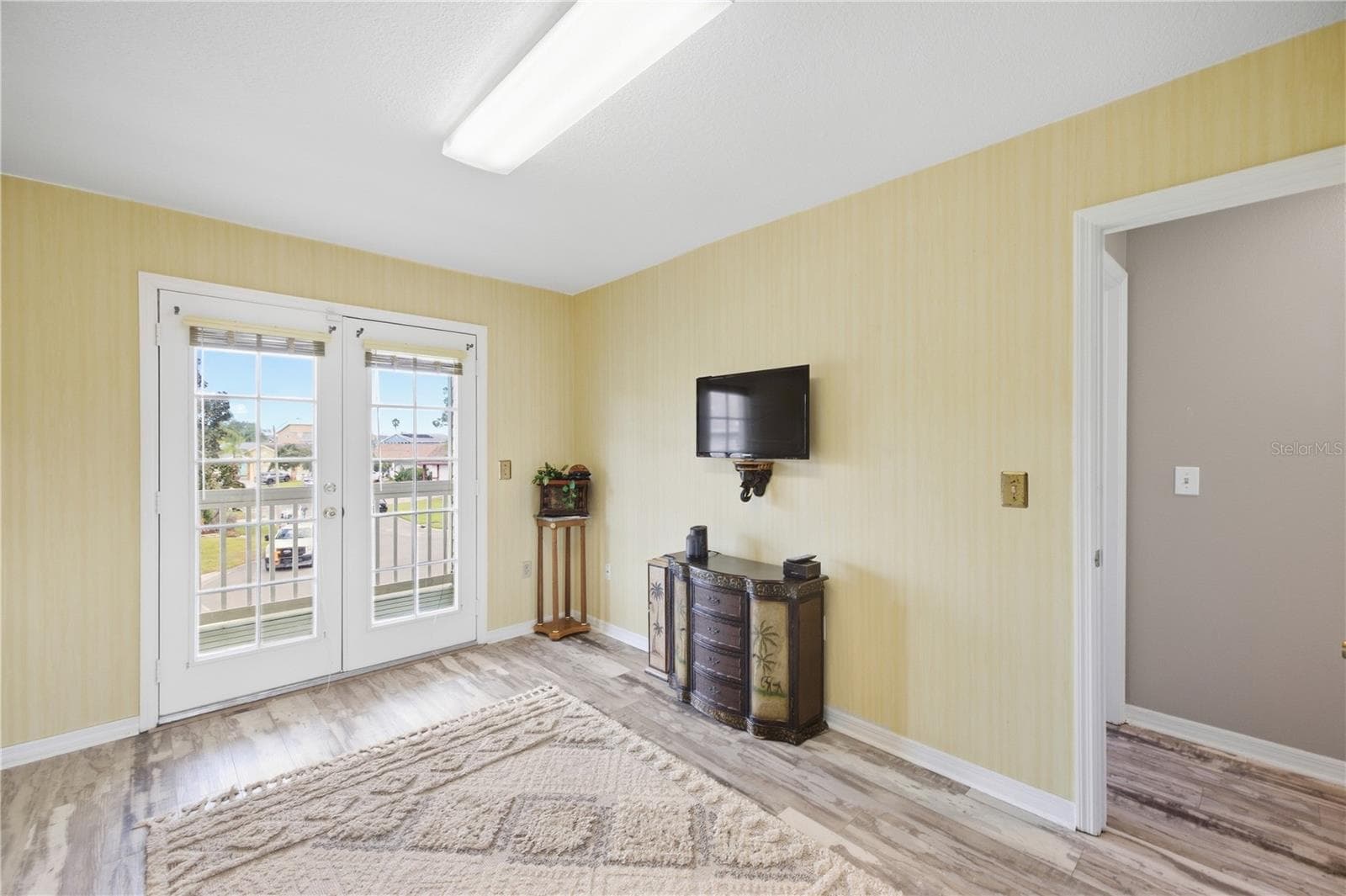 Bedroom 2 Upstairs - also has access to the front Juliette Balcony shared between bedroom 1 and 2! - 6244 SPOONBILL DR, NEW PORT RICHEY