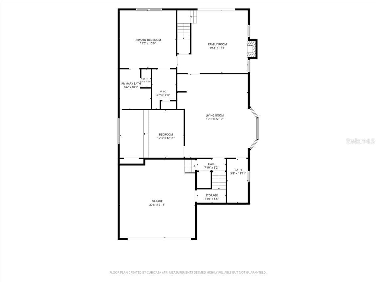 First Floor (bottom floor) Floor Plan - 6244 SPOONBILL DR, NEW PORT RICHEY