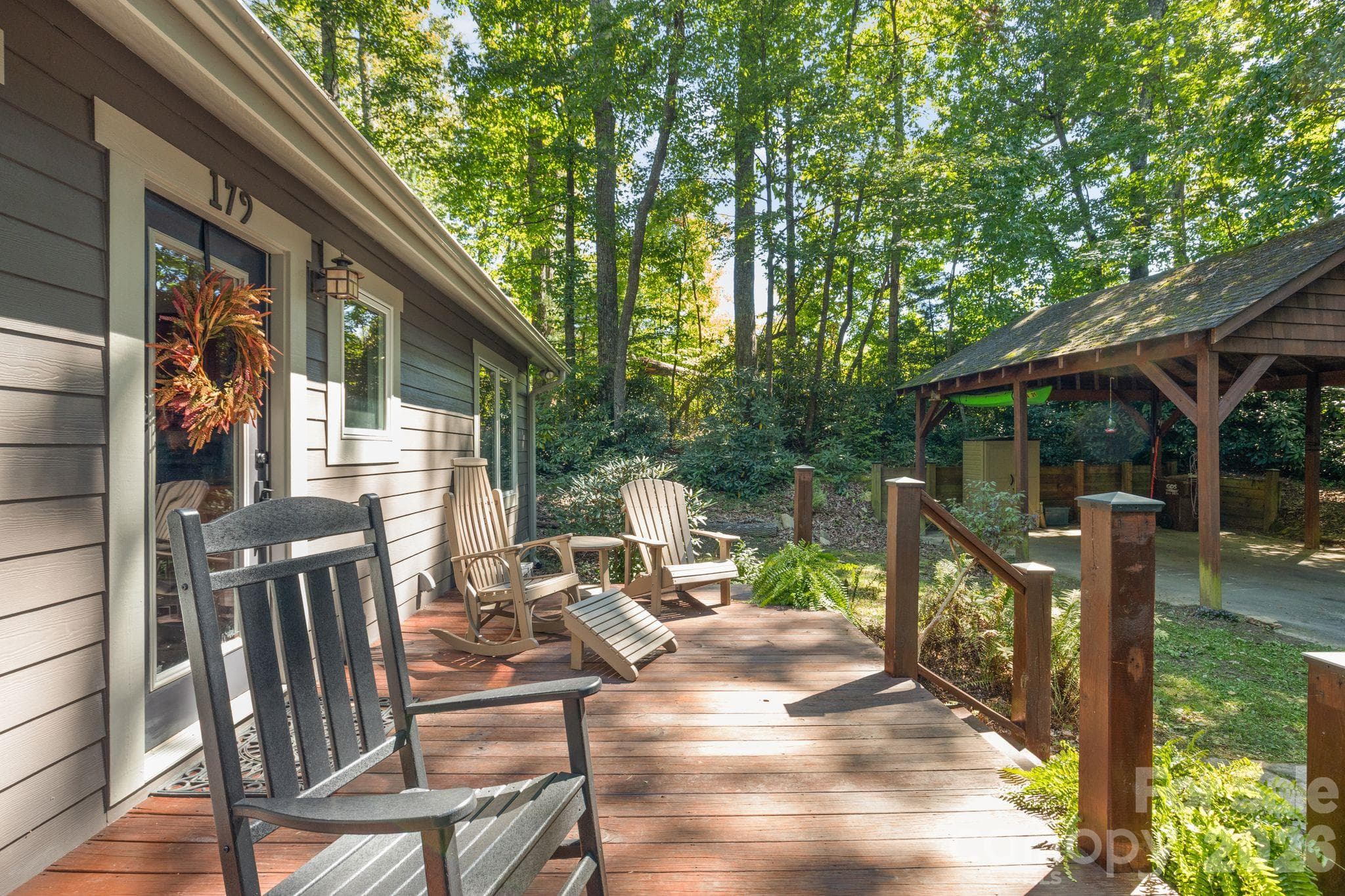 Morning coffee happens here - 179 Woodlyn Etch Drive, Hendersonville