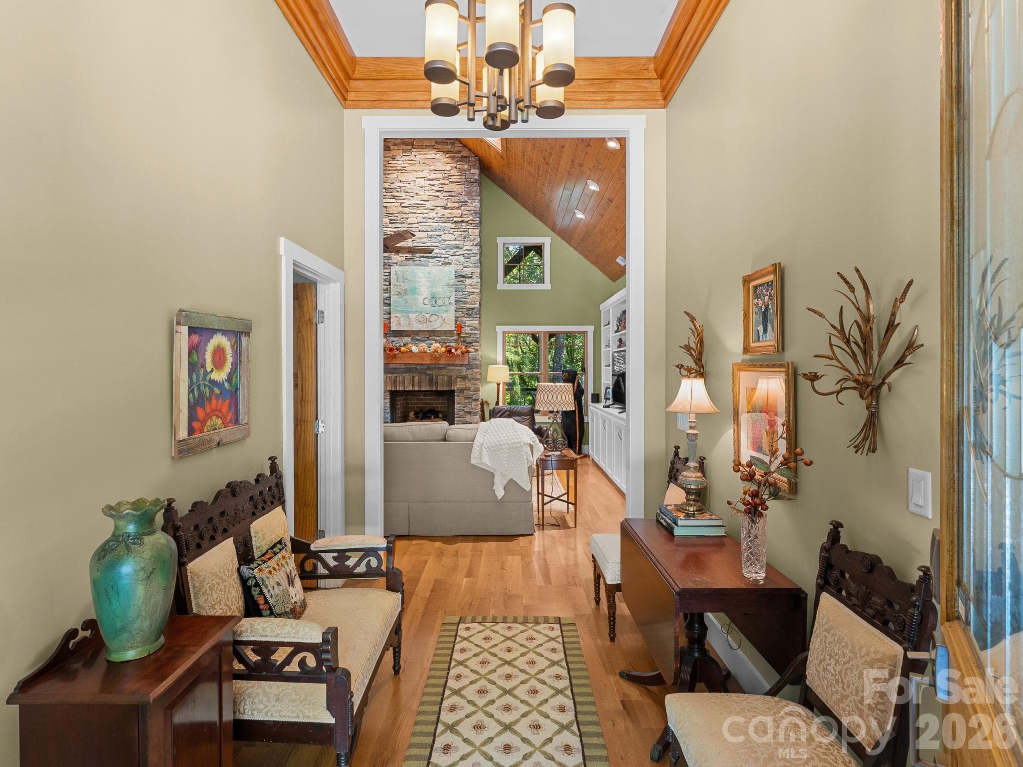 Entrance foyer - 359 New Castle Road, Brevard