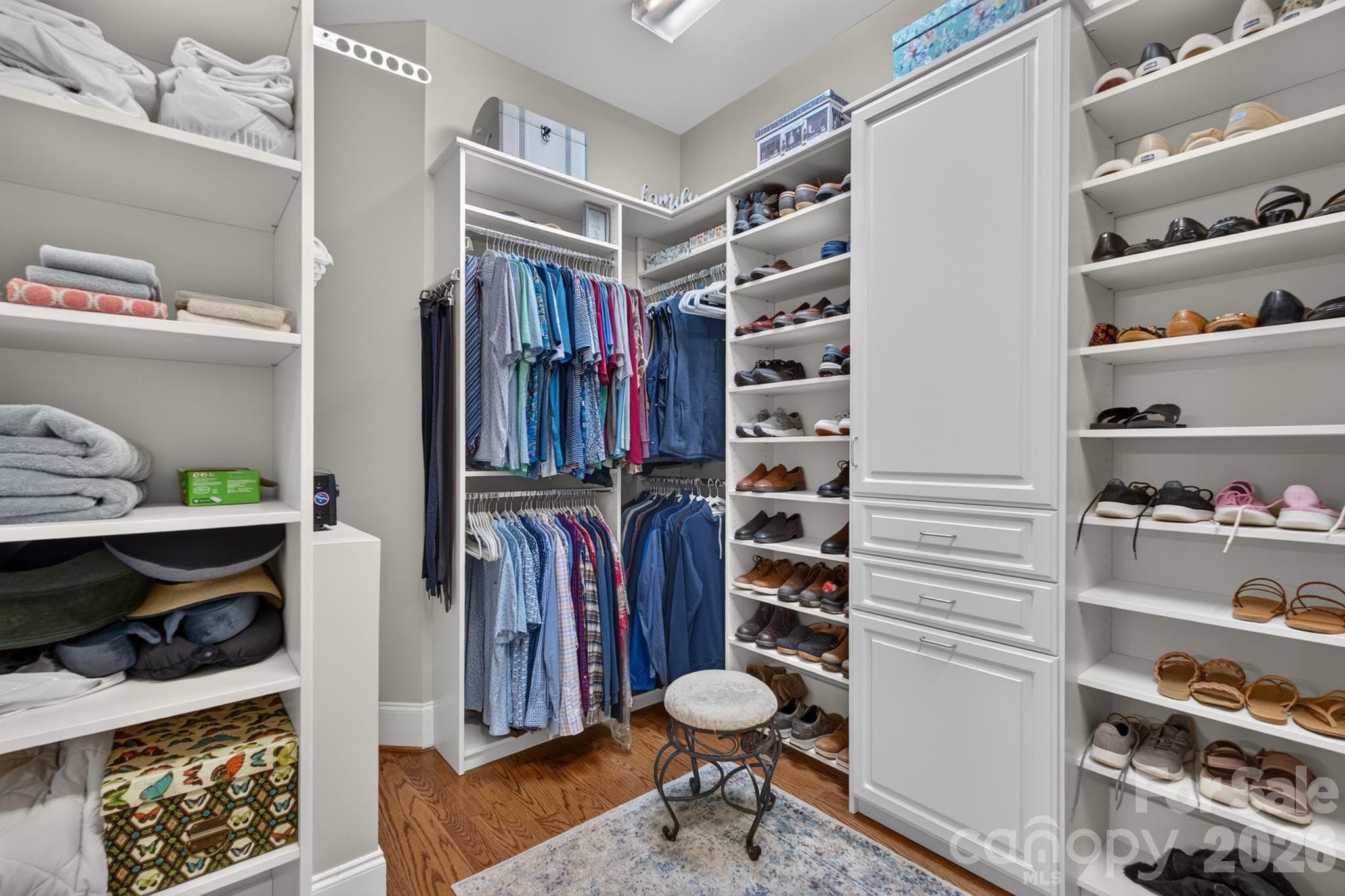 Custom Primary Closet - 1475 Floral Road, Rock Hill