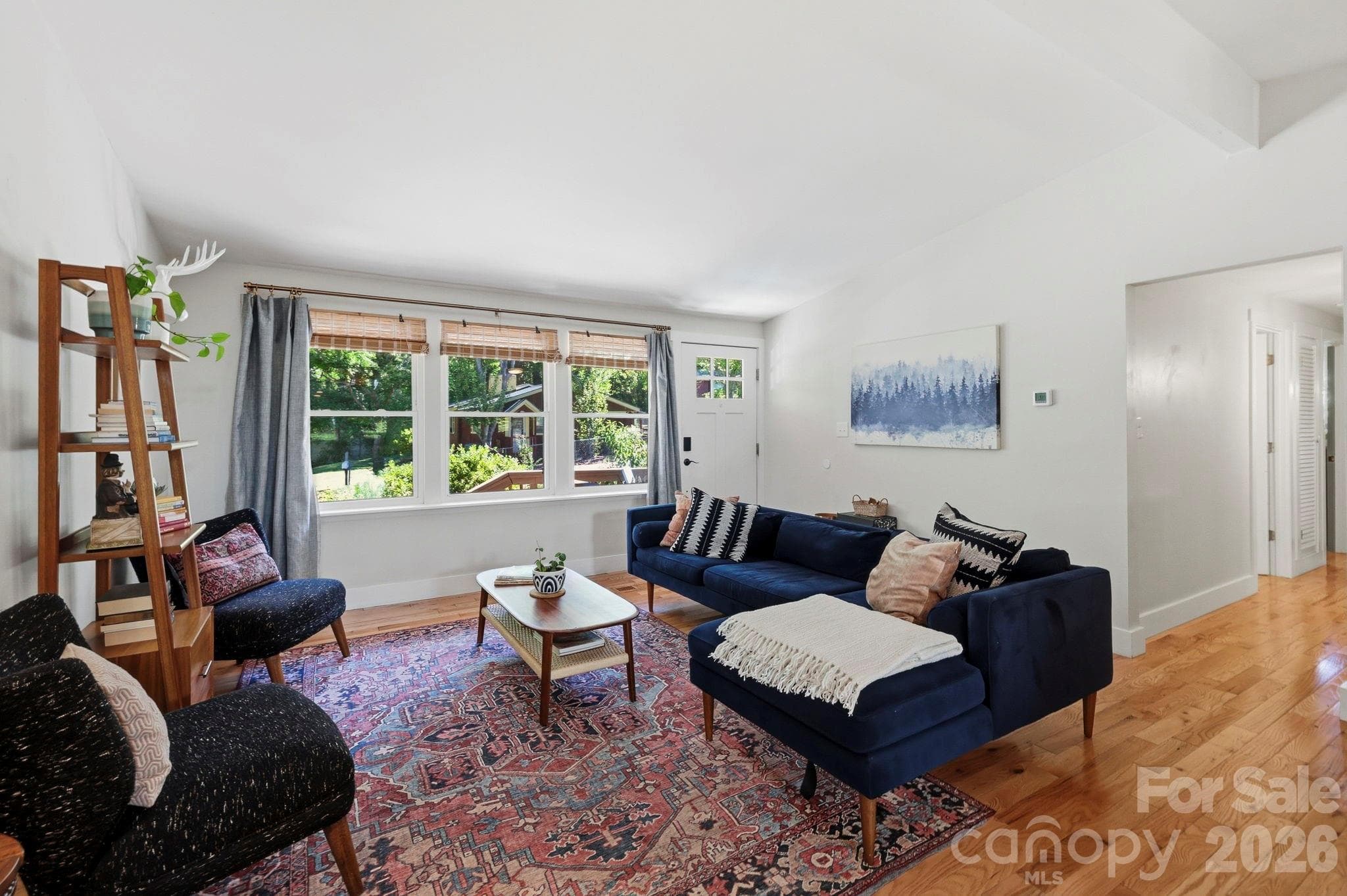 Open living space with abundant natural light - 16 Melton Drive, Asheville