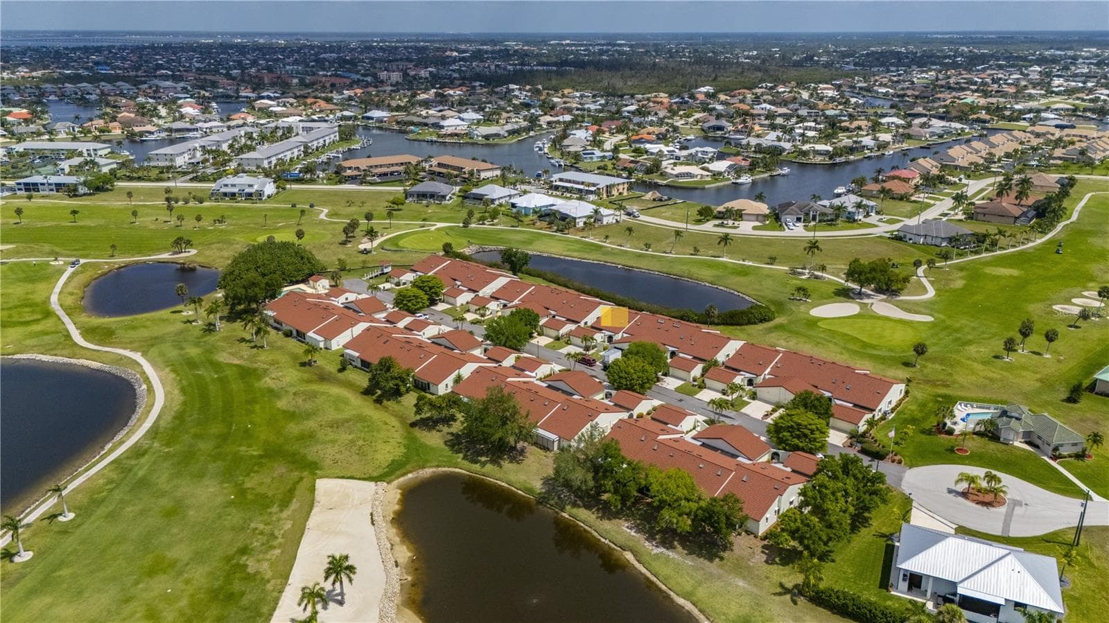 Surrounded by golf course and beautiful ponds - 1640 ATARES DR #16, PUNTA GORDA