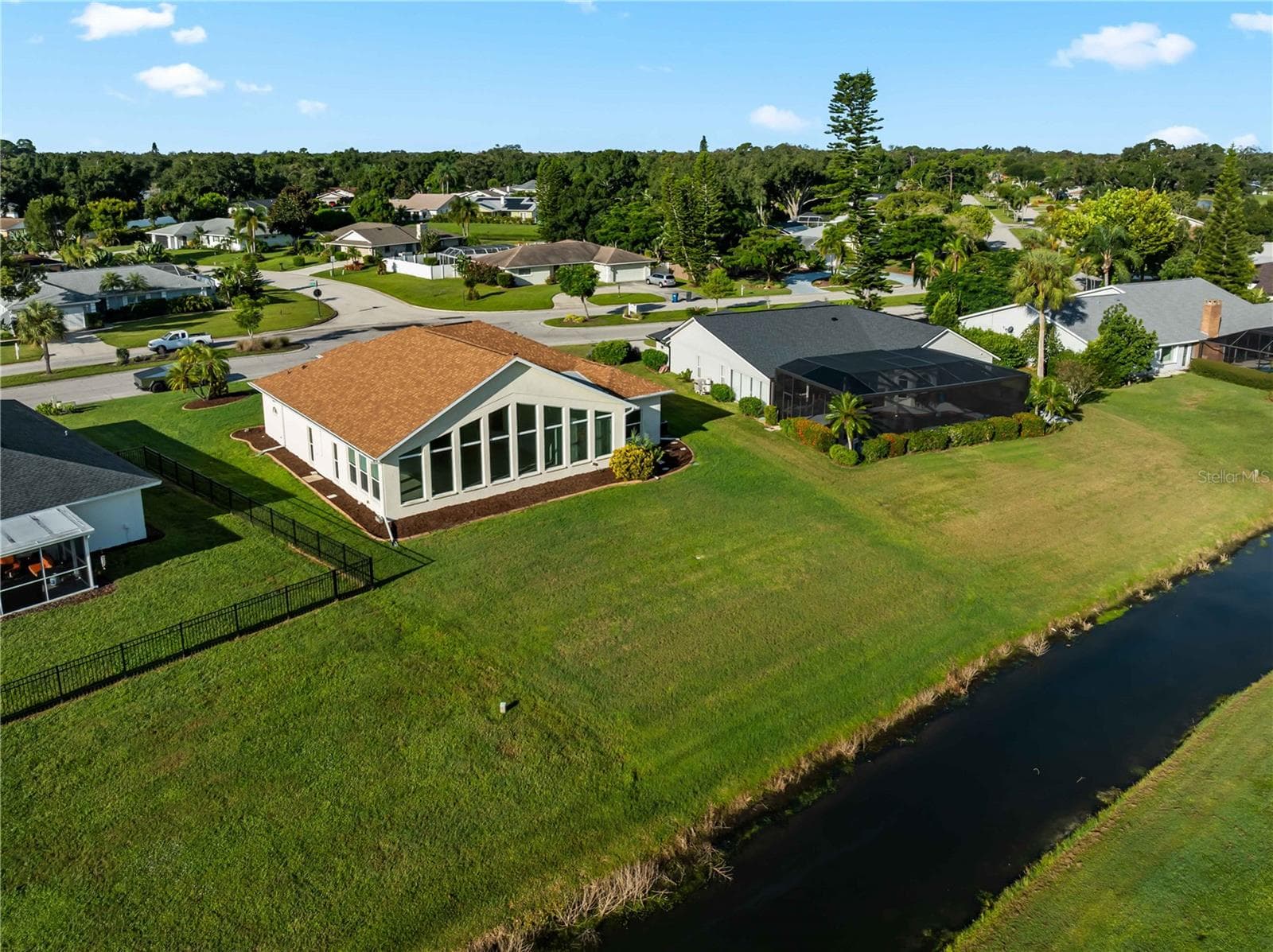 Rear Yard - 5121 PALM AIRE DR, SARASOTA
