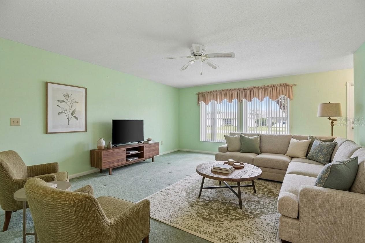 Virtually staged - 1722 W DEL WEBB BLVD, SUN CITY CENTER