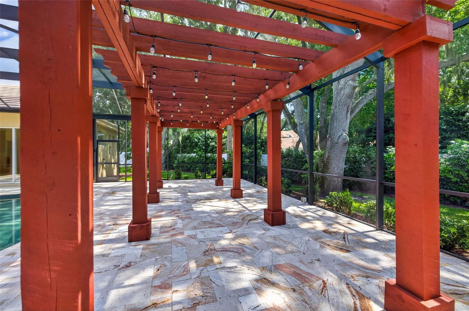 Sun pergola - 1516 CANOPY OAKS BLVD, PALM HARBOR