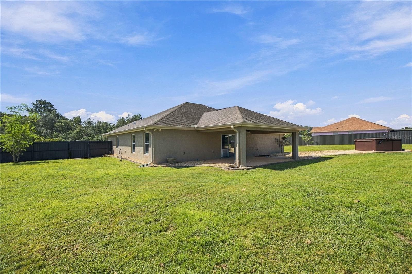 Backyard - 4431 SW 110TH LN, OCALA