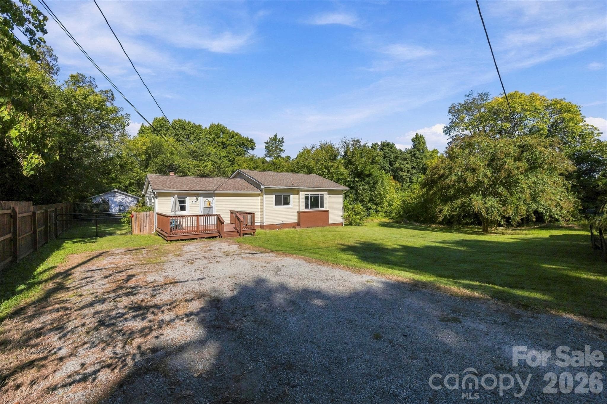 Large front yard on quiet dead end street. - 119 Walton Street, Granite Quarry