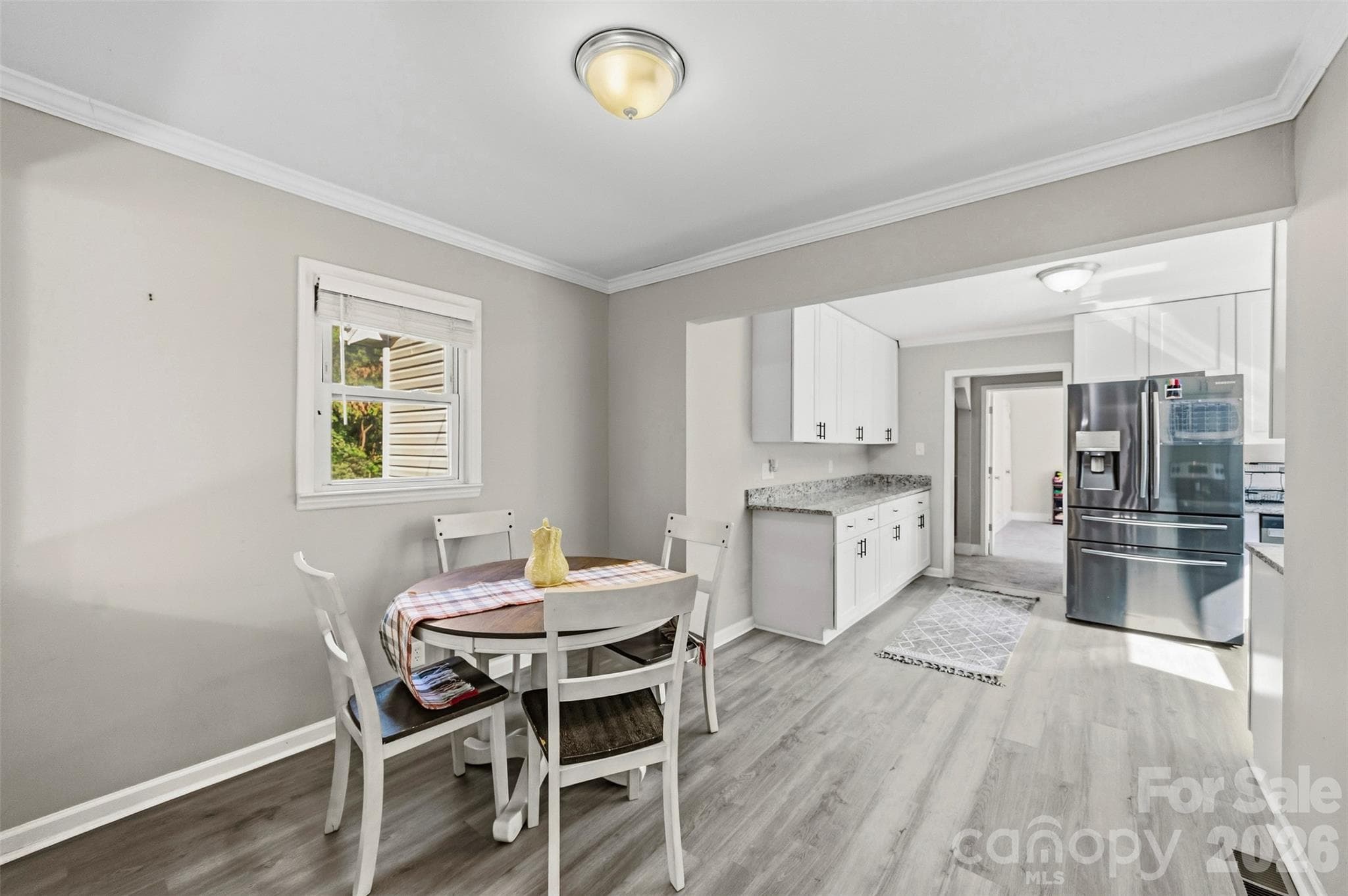 Dining area that opens to the kitchen - 119 Walton Street, Granite Quarry
