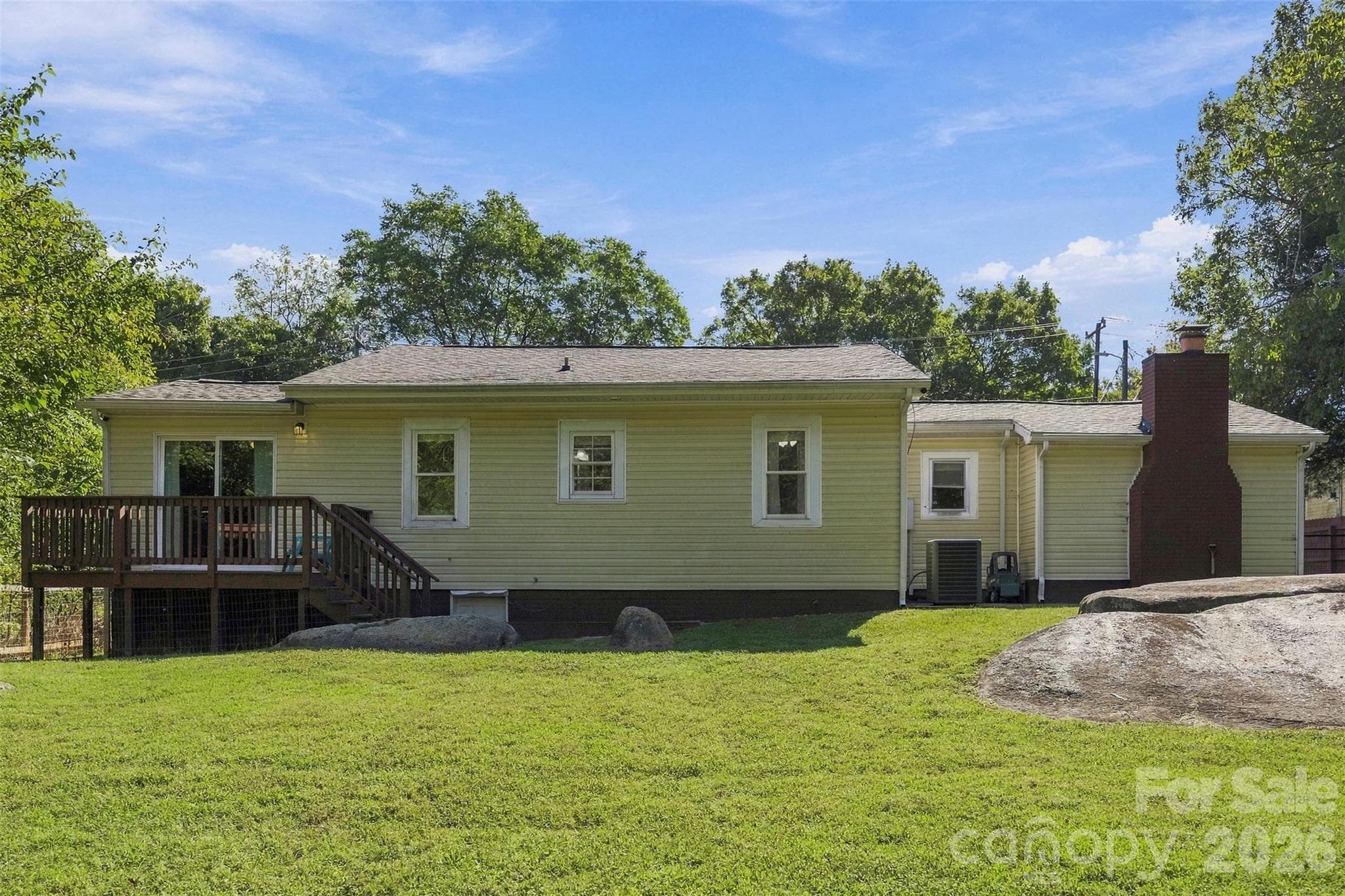 Back view of the home - 119 Walton Street, Granite Quarry
