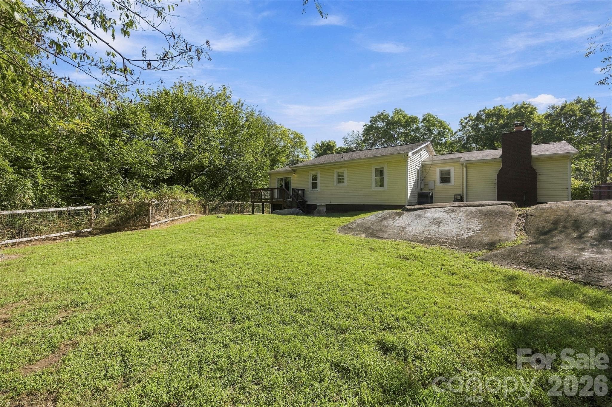 Large rocks for a great feature in the backyard - 119 Walton Street, Granite Quarry