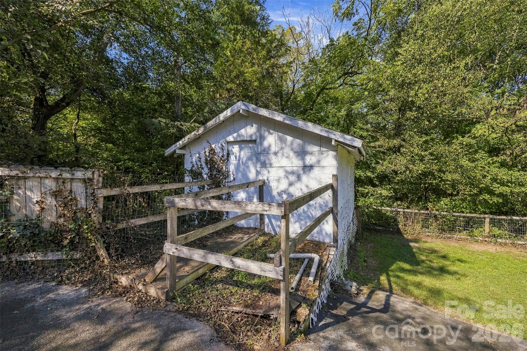 Outside storage shed being sold "as is" - 119 Walton Street, Granite Quarry
