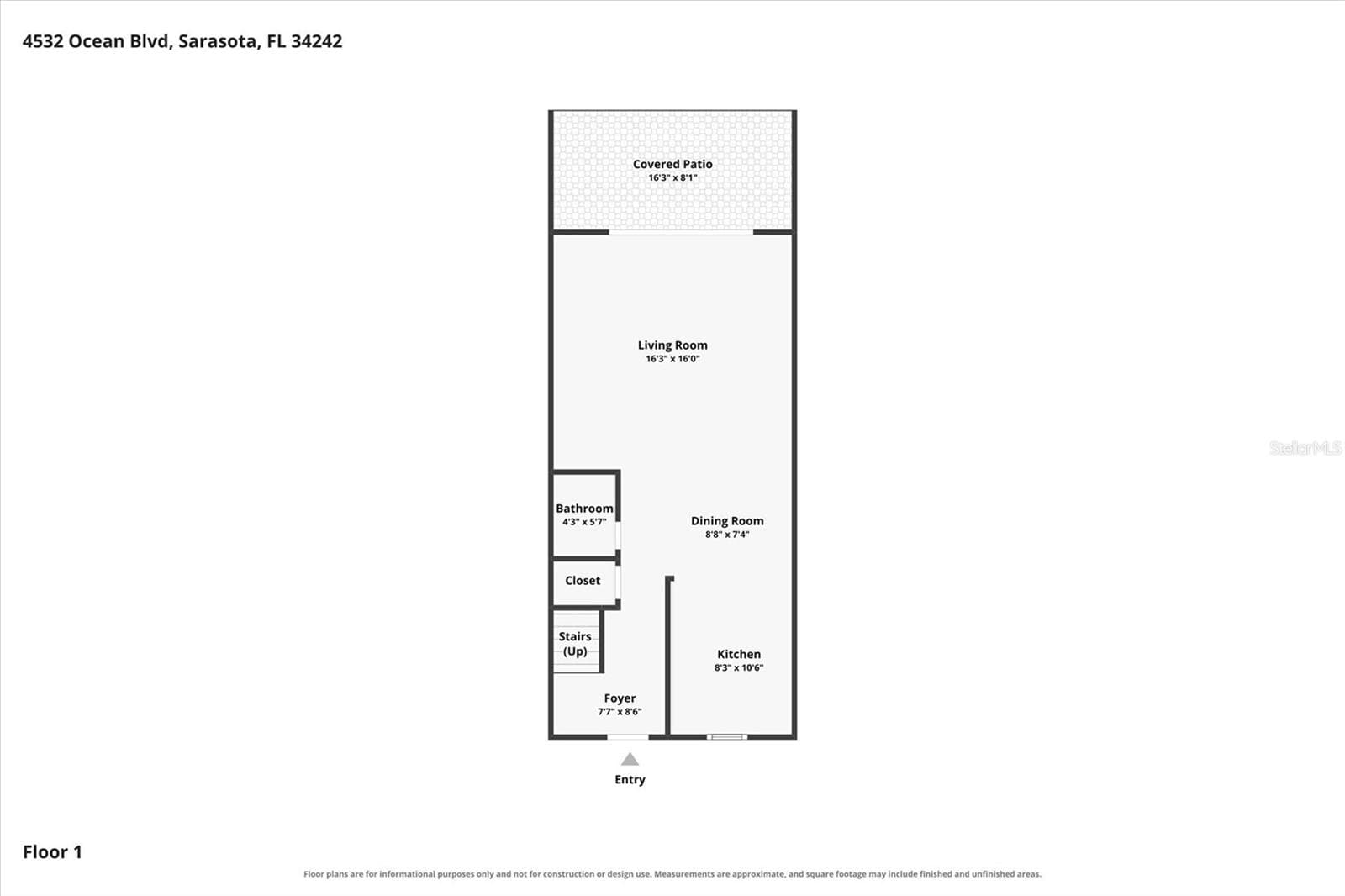 First Floor - 4532 OCEAN BLVD #209, SARASOTA