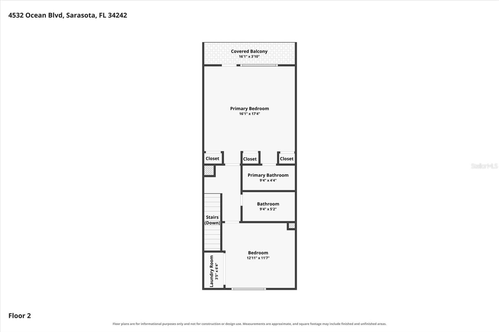 Second Floor - 4532 OCEAN BLVD #209, SARASOTA