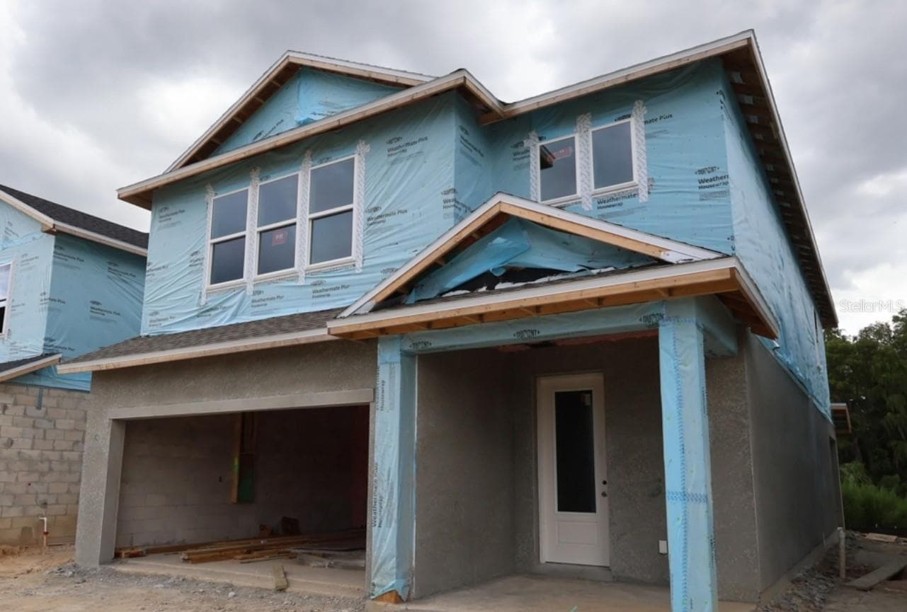 Front Exterior **Under Construction - 3499 YELLOW CASSIA DR, WESLEY CHAPEL