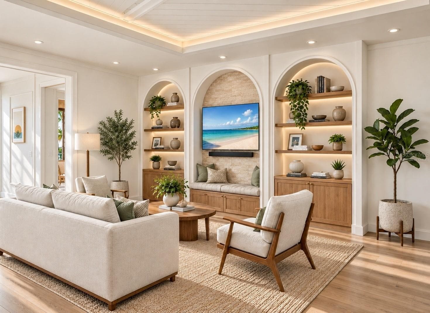 Near foyer entrance. Virtually staged. - 1386 TANGIER WAY, SARASOTA