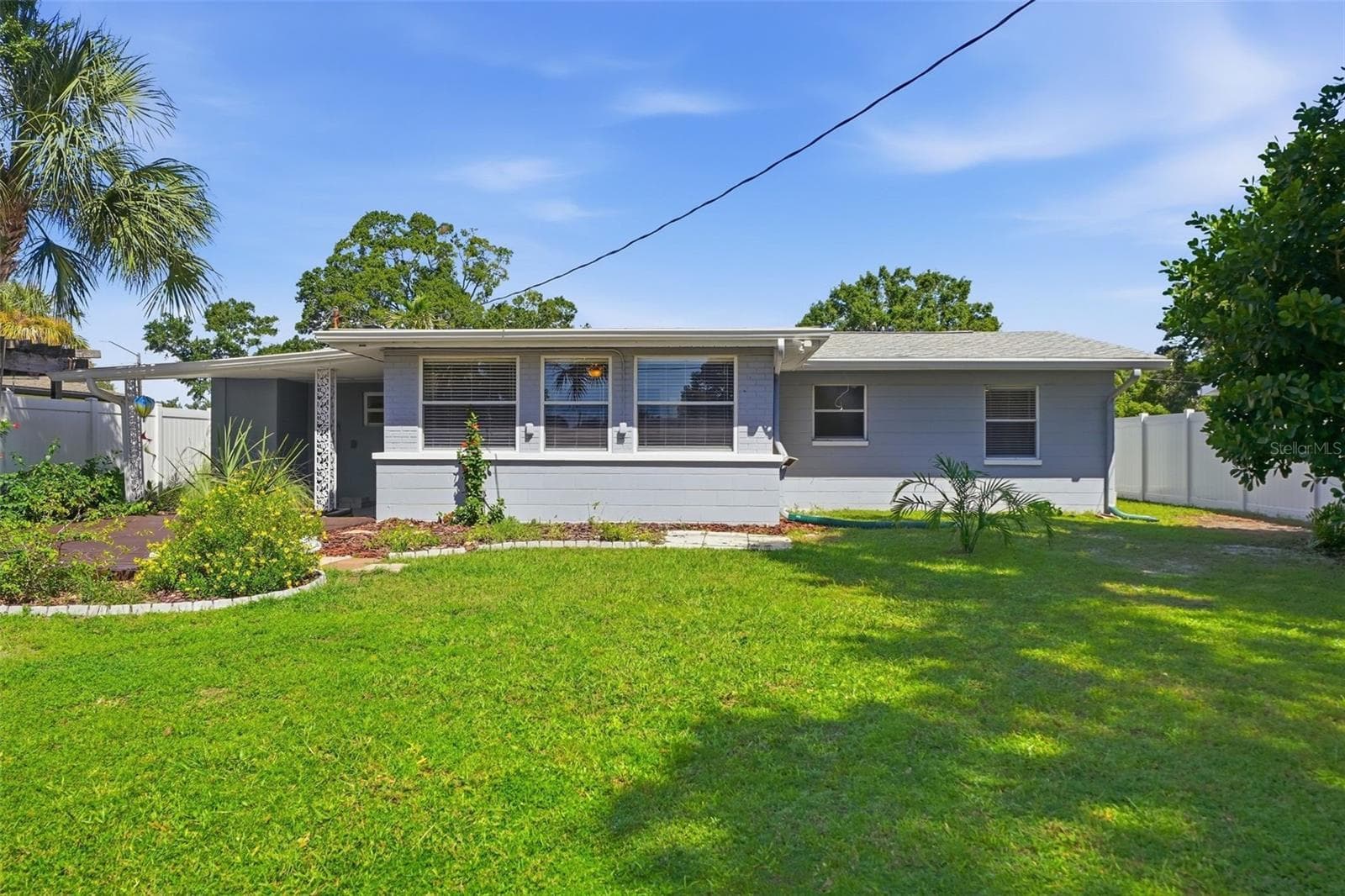 Backyard with alley access - 532 43RD AVE NE, ST PETERSBURG
