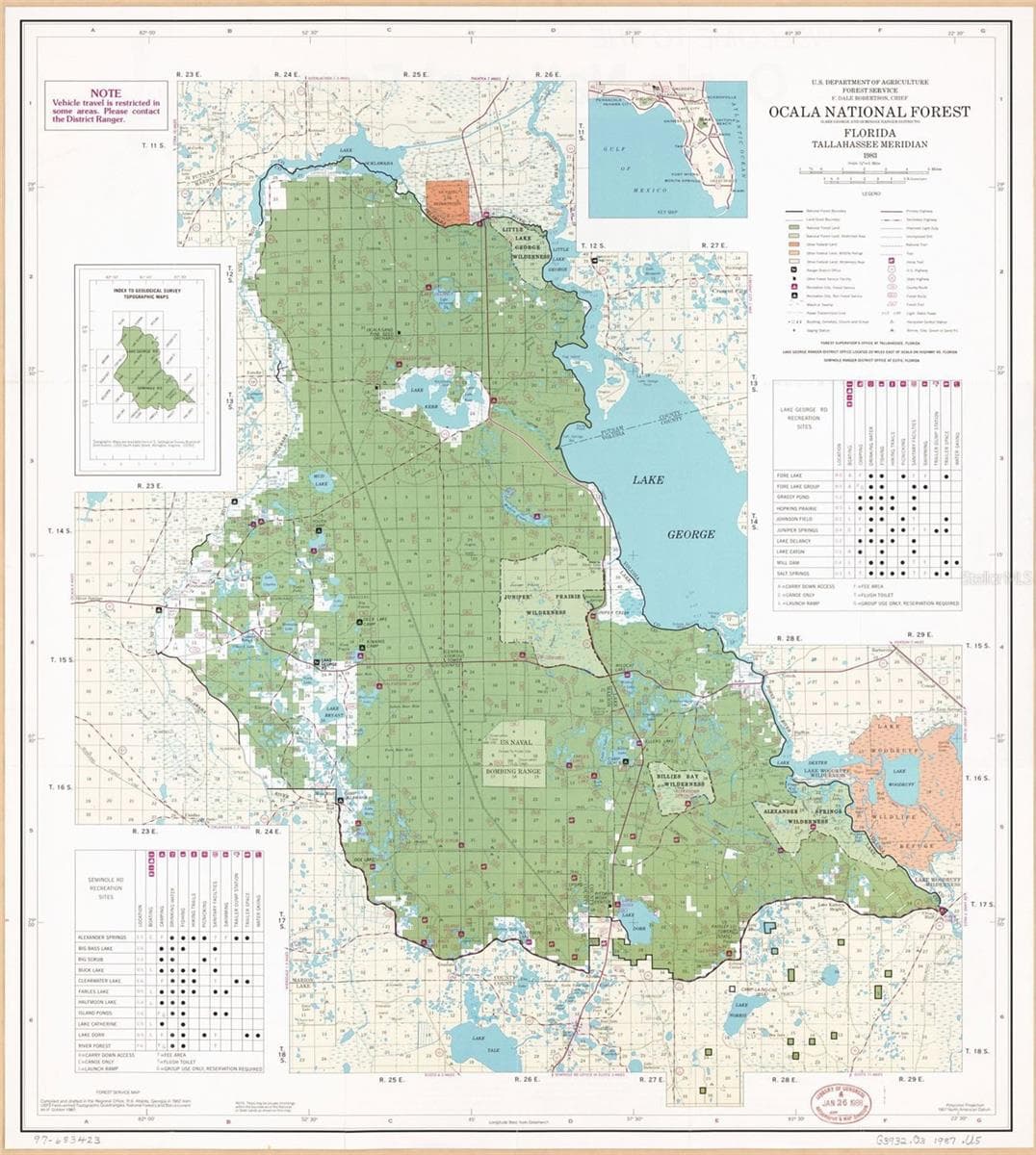 SURROUNDING OCALA NATIONAL FOREST - 1742 SE 169TH TERRACE RD, SILVER SPRINGS