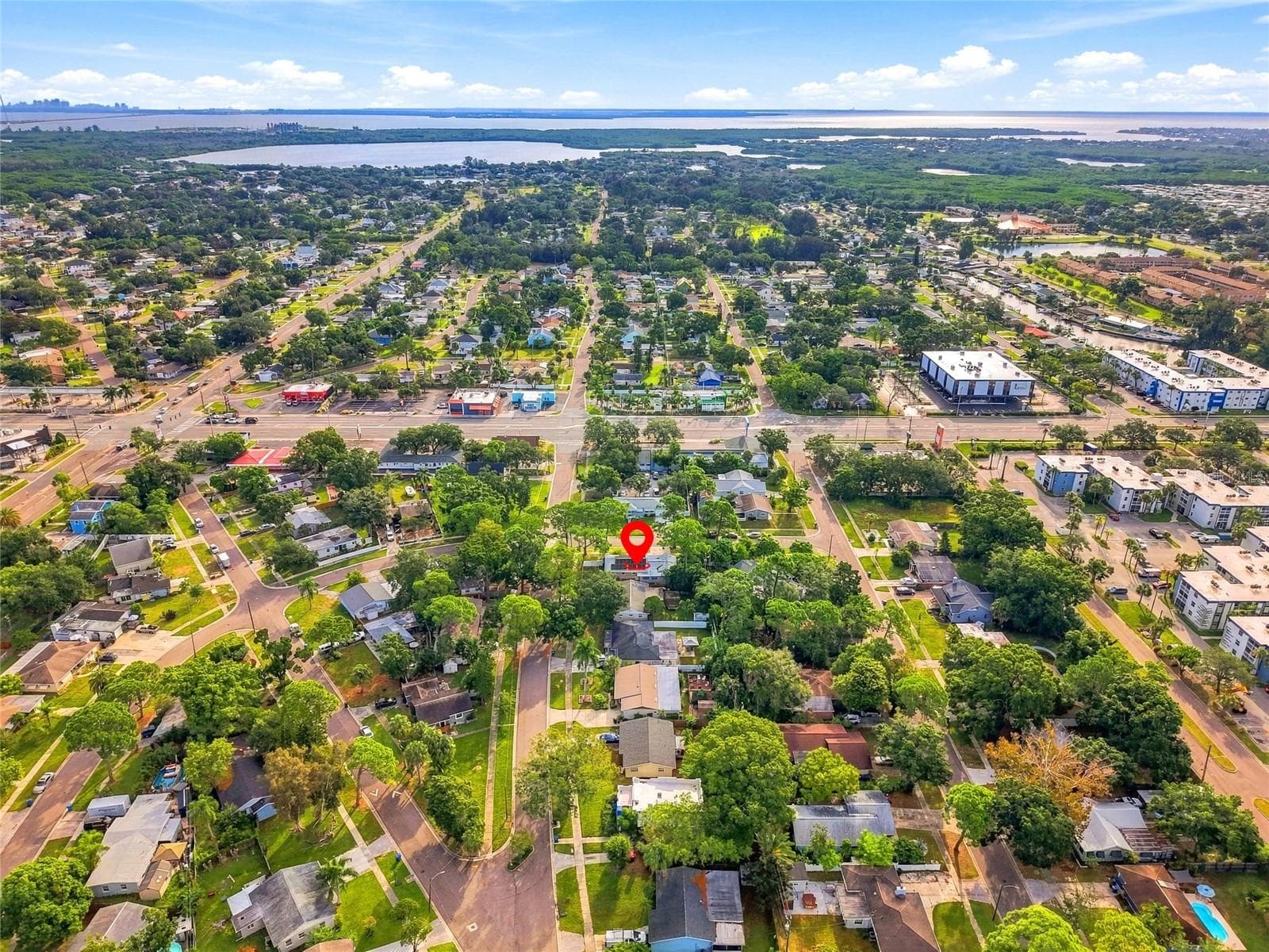 Ariel View - 8030 5TH ST N, ST PETERSBURG