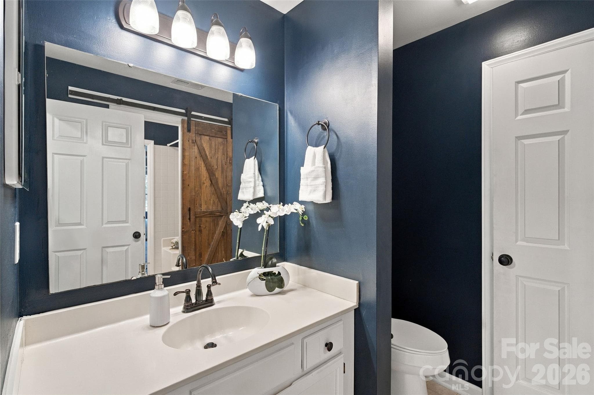 Full bath with two separate vanity areas - 762 Marsh Road, Charlotte