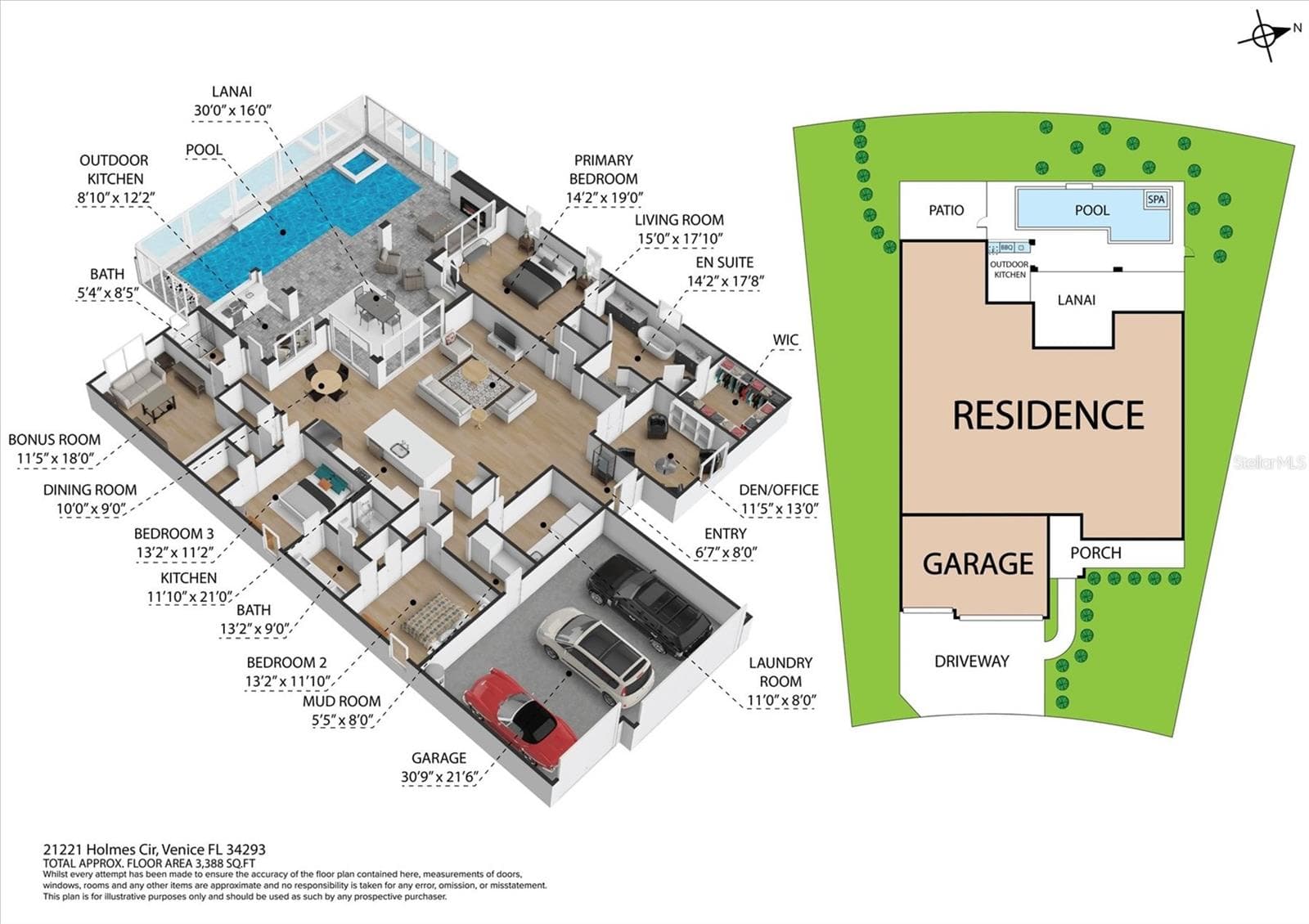 Single Family Residence at 21221 HOLMES CIR, VENICE, photo 81 of 100