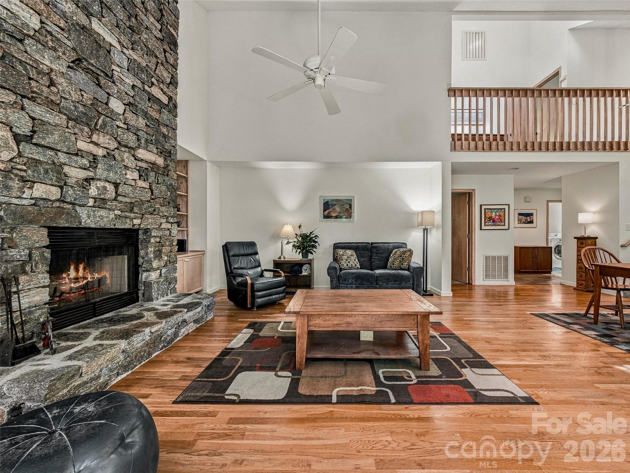 Living area - 266 Stone Drive, Brevard